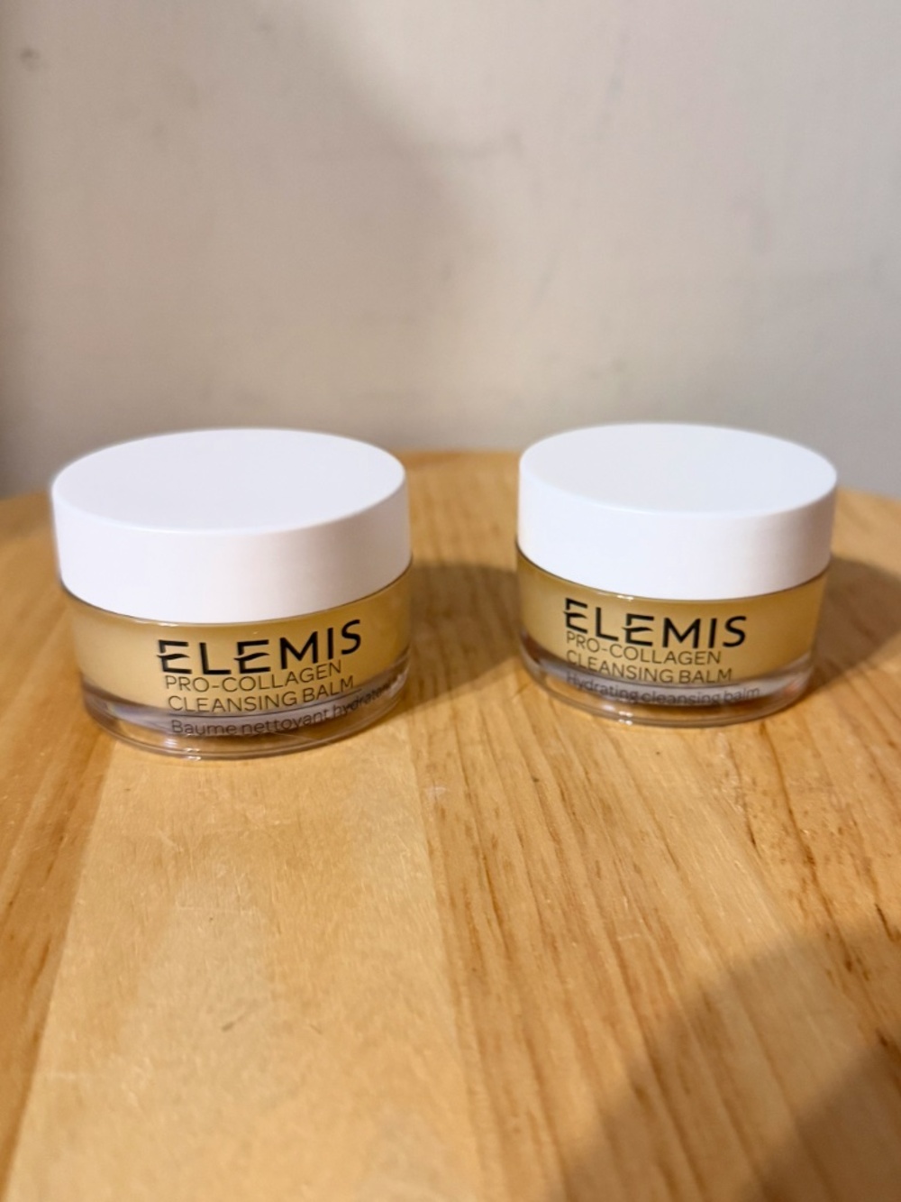 Lot 2 (two) Elemis Mini Pro-Collagen Makeup Melting Cleansing Balm minis NWT